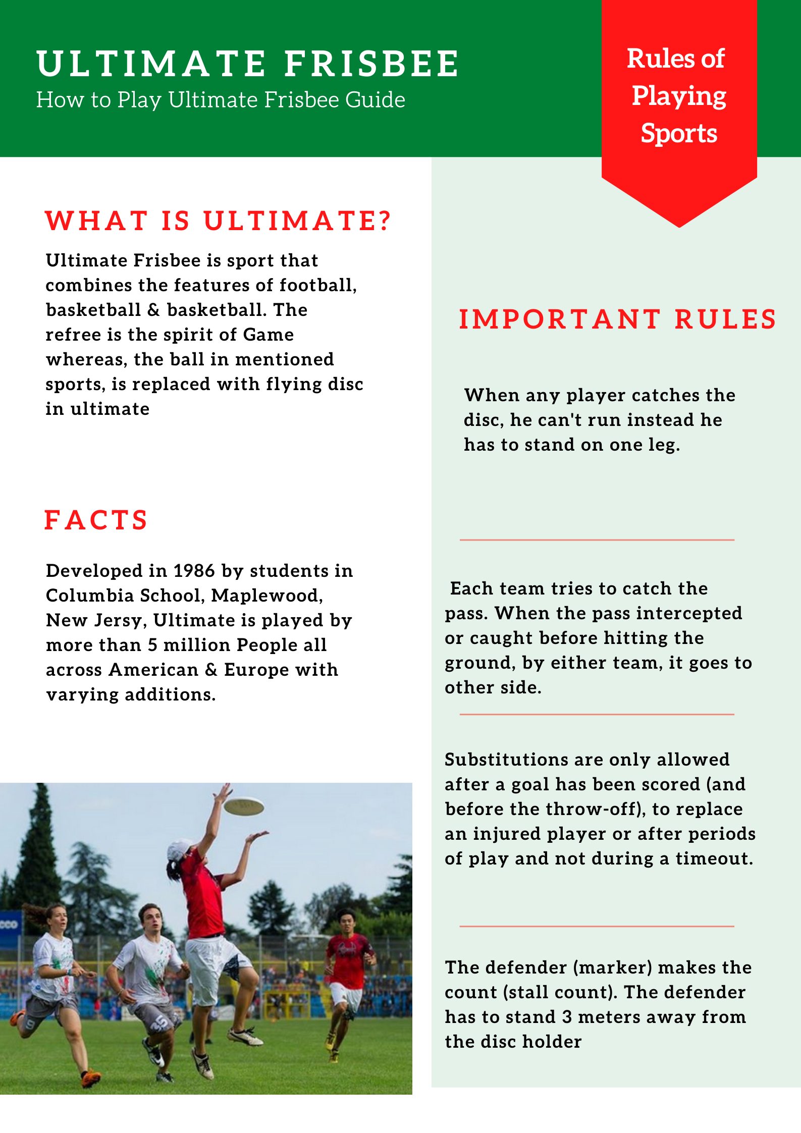 Ultimate Frisbee Rules Empiretory