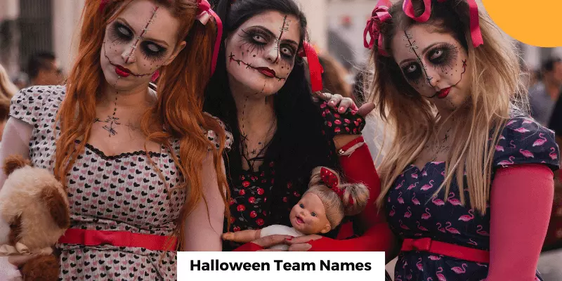 Halloween Team Names Scary Monster Ghost Zombie Name Ideas 