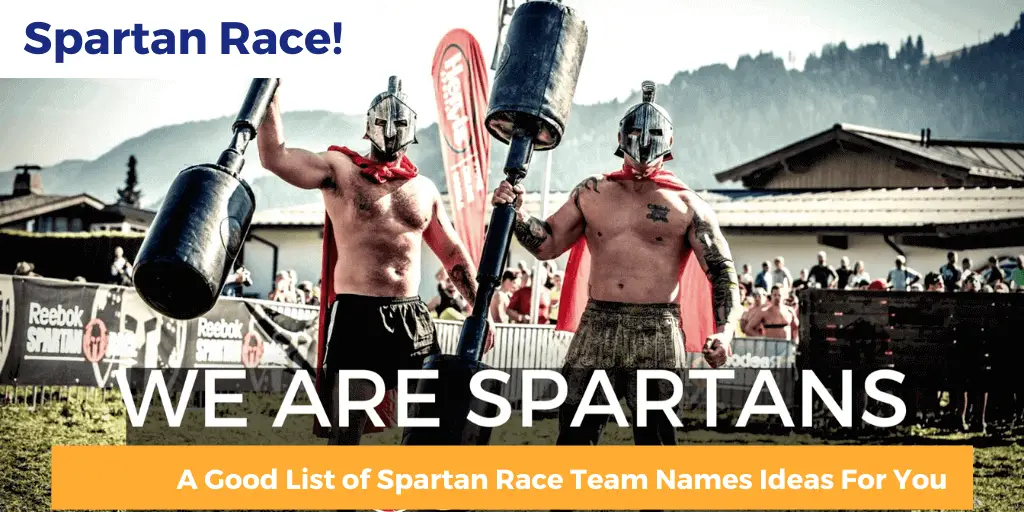 Spartan Race Team Names