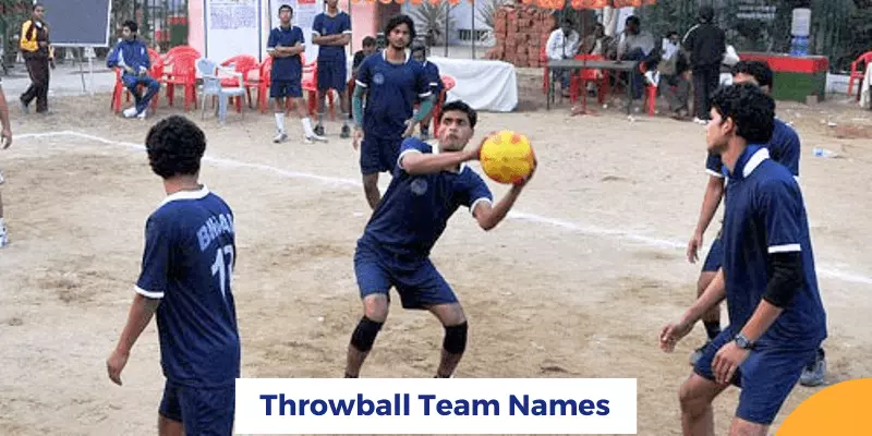 throwball Team Names