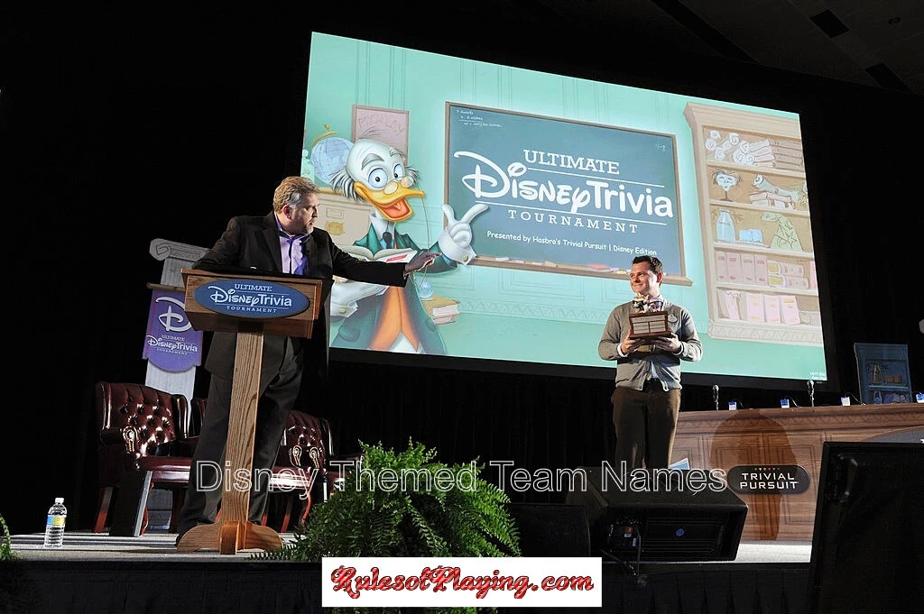 Disney Trivia Team Names Disney Inspired Themed Nicknames