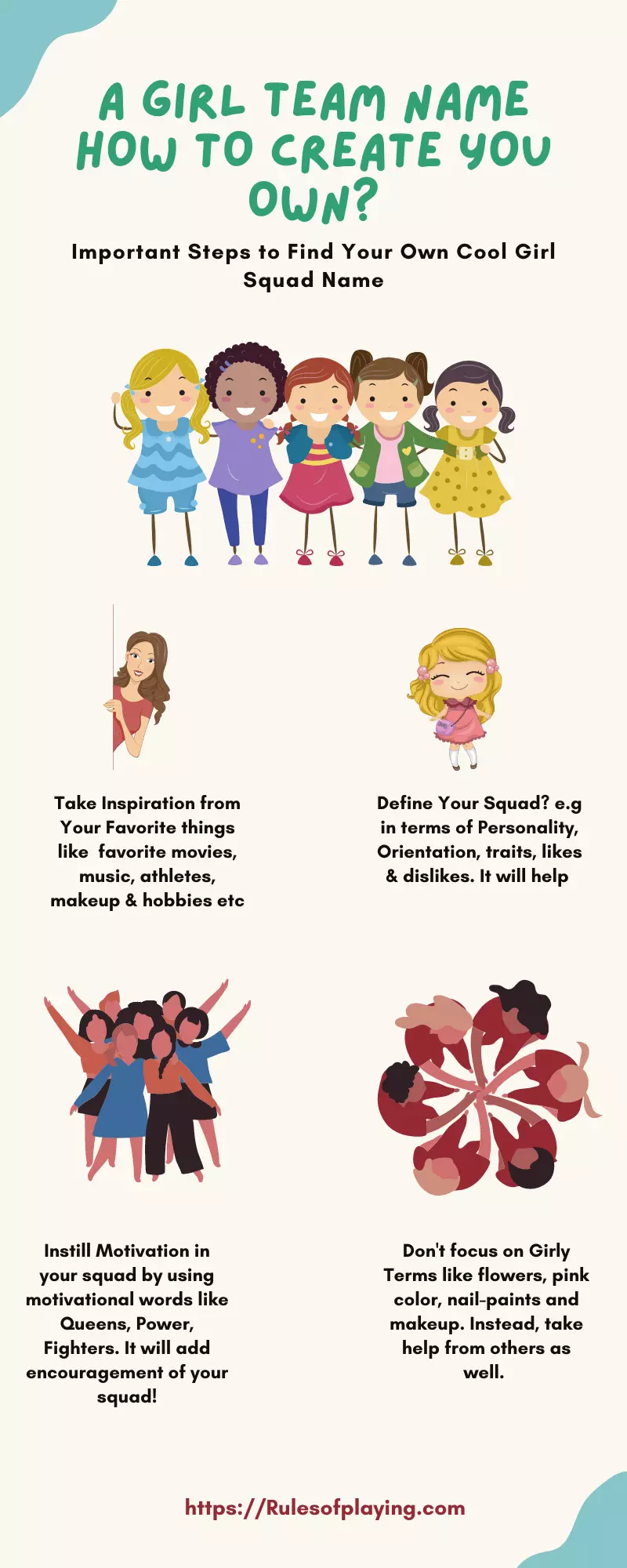 Girl Team Names How to Create Your Own