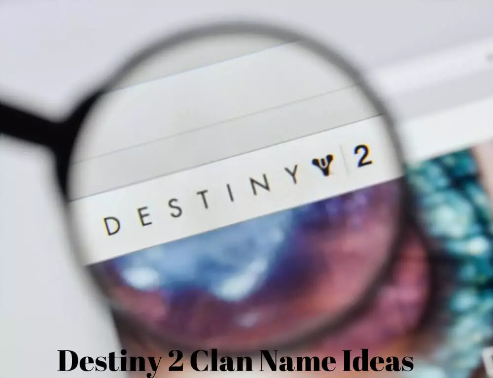 Destiny 2 clan Names