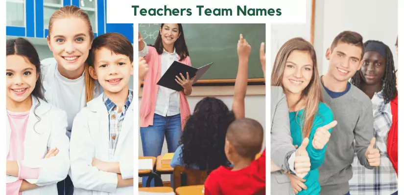 Teachers Team Names