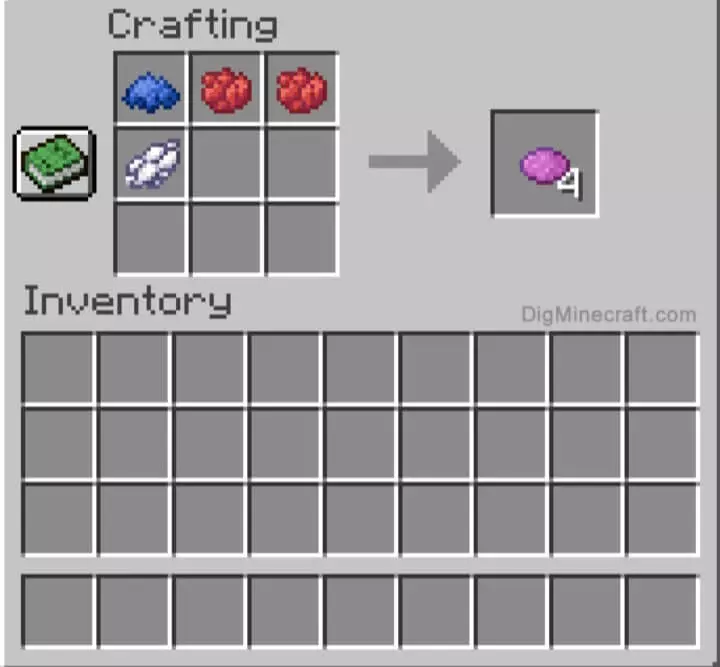 Making Magenta Dye in Minecraft