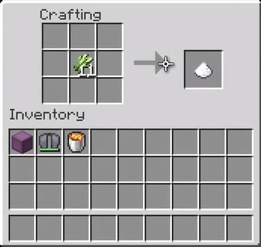 Making Sugar in Minecraft 