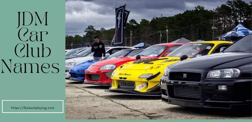 87 Modified Car Club Names Best