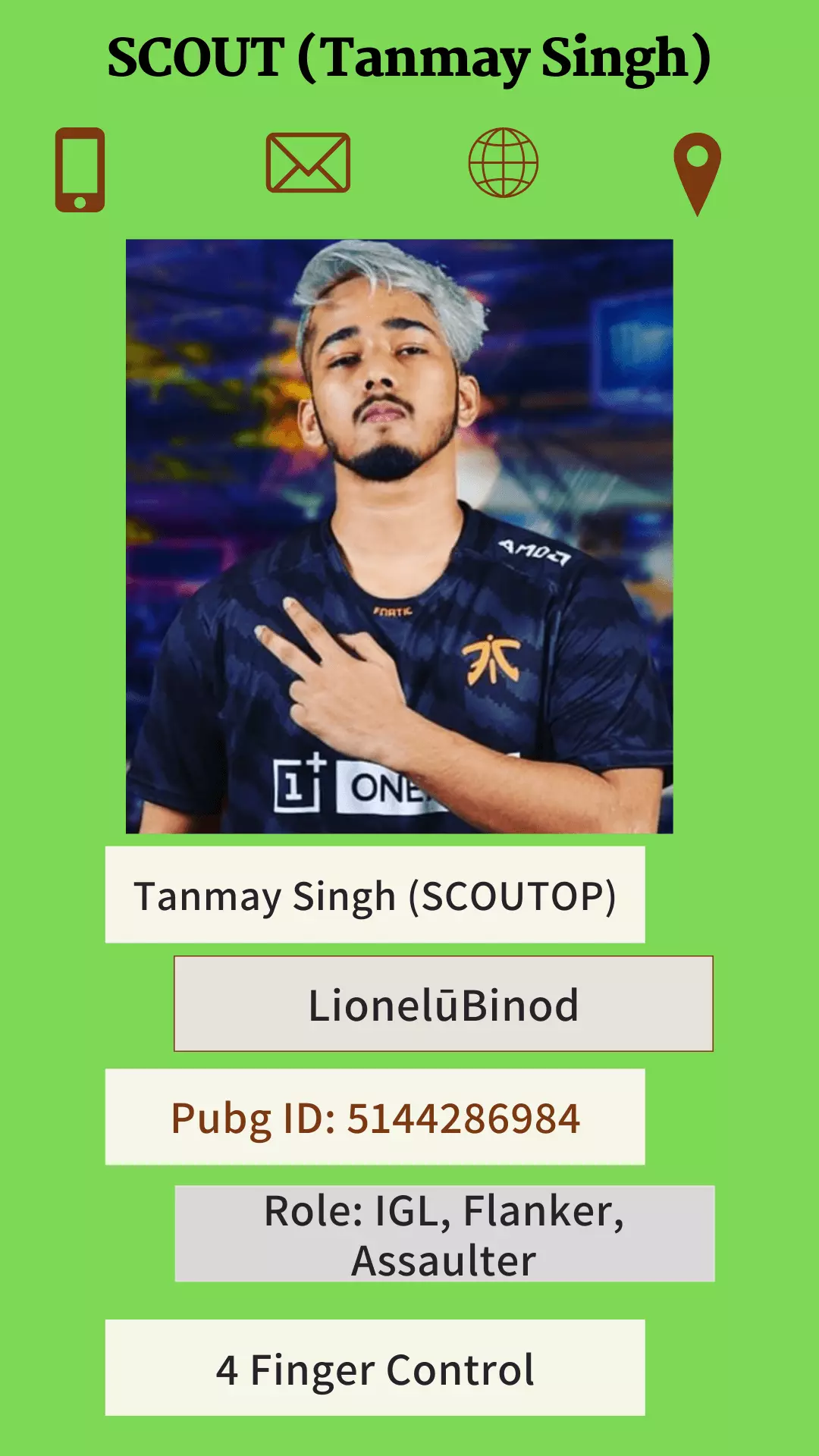 Who is Scout (Tanamy Singh)? PUBG ID, Bio, Net-worth - Rules of Playing