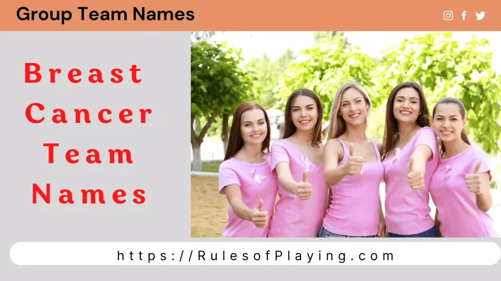 Breast cancer group names