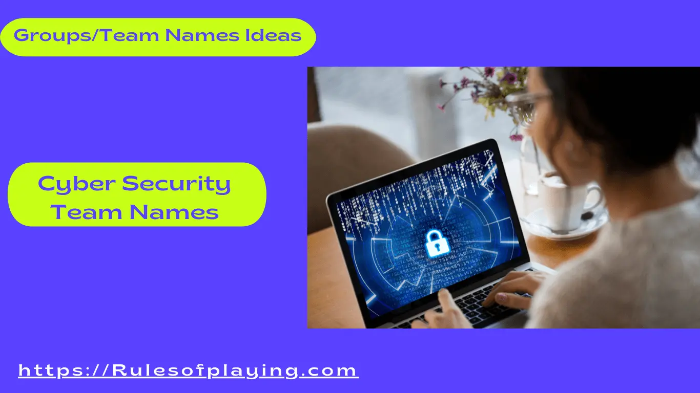 Cyber Security Team Names