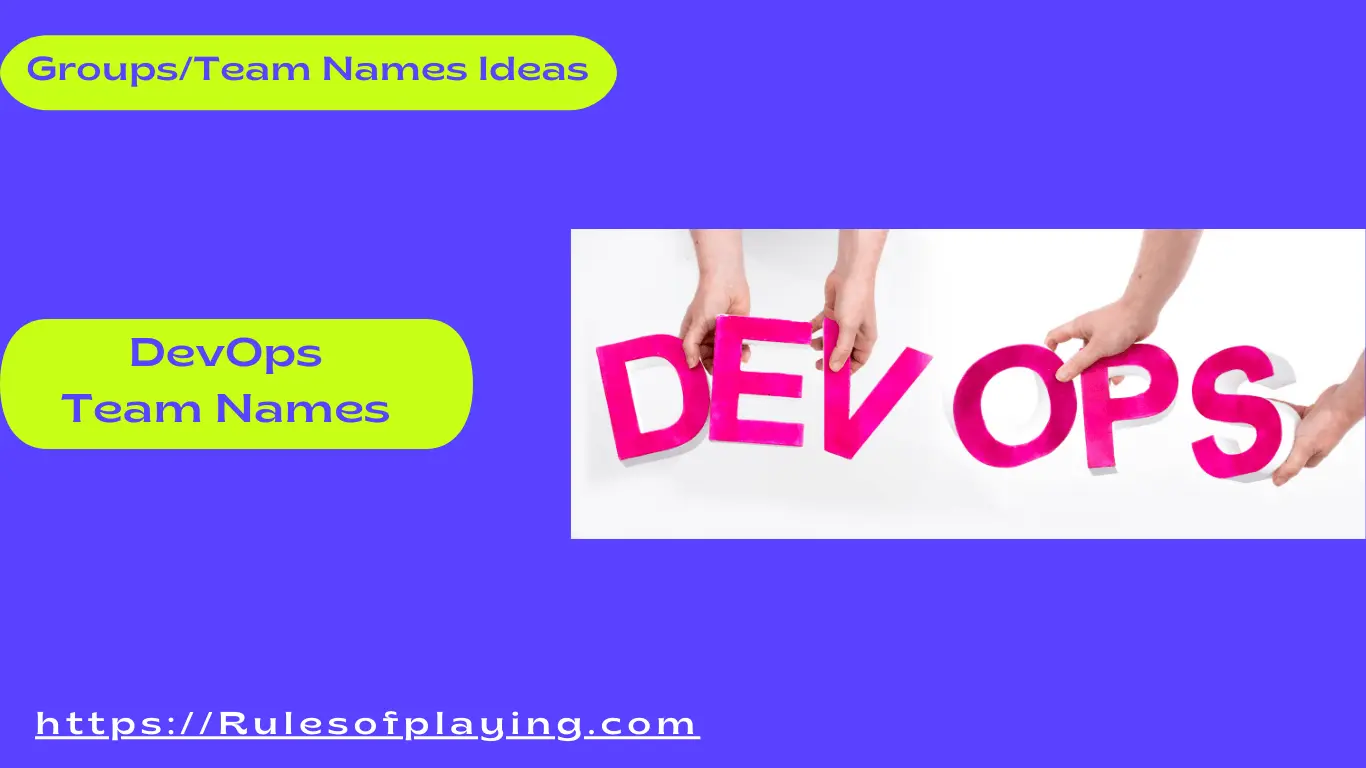 DevOps Team Names For Perfect DeveOps Team Structure