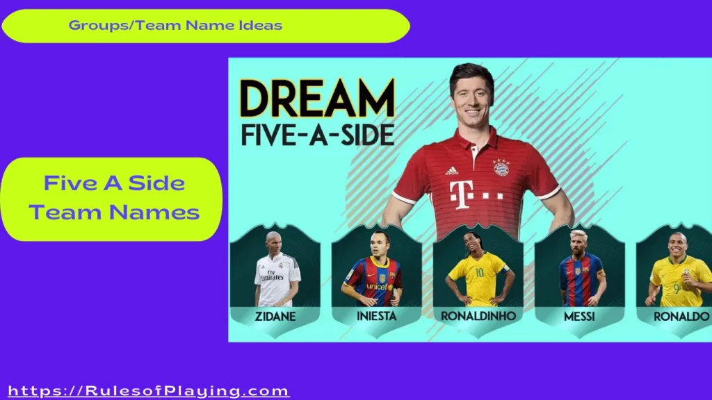 Five a Side Team Names