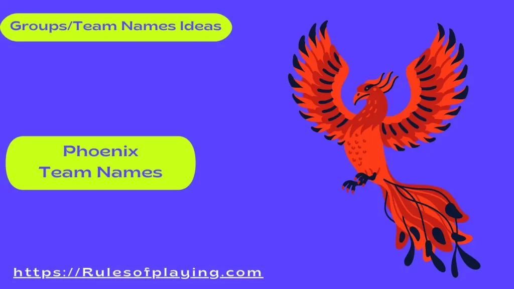 Phoenix Team Names