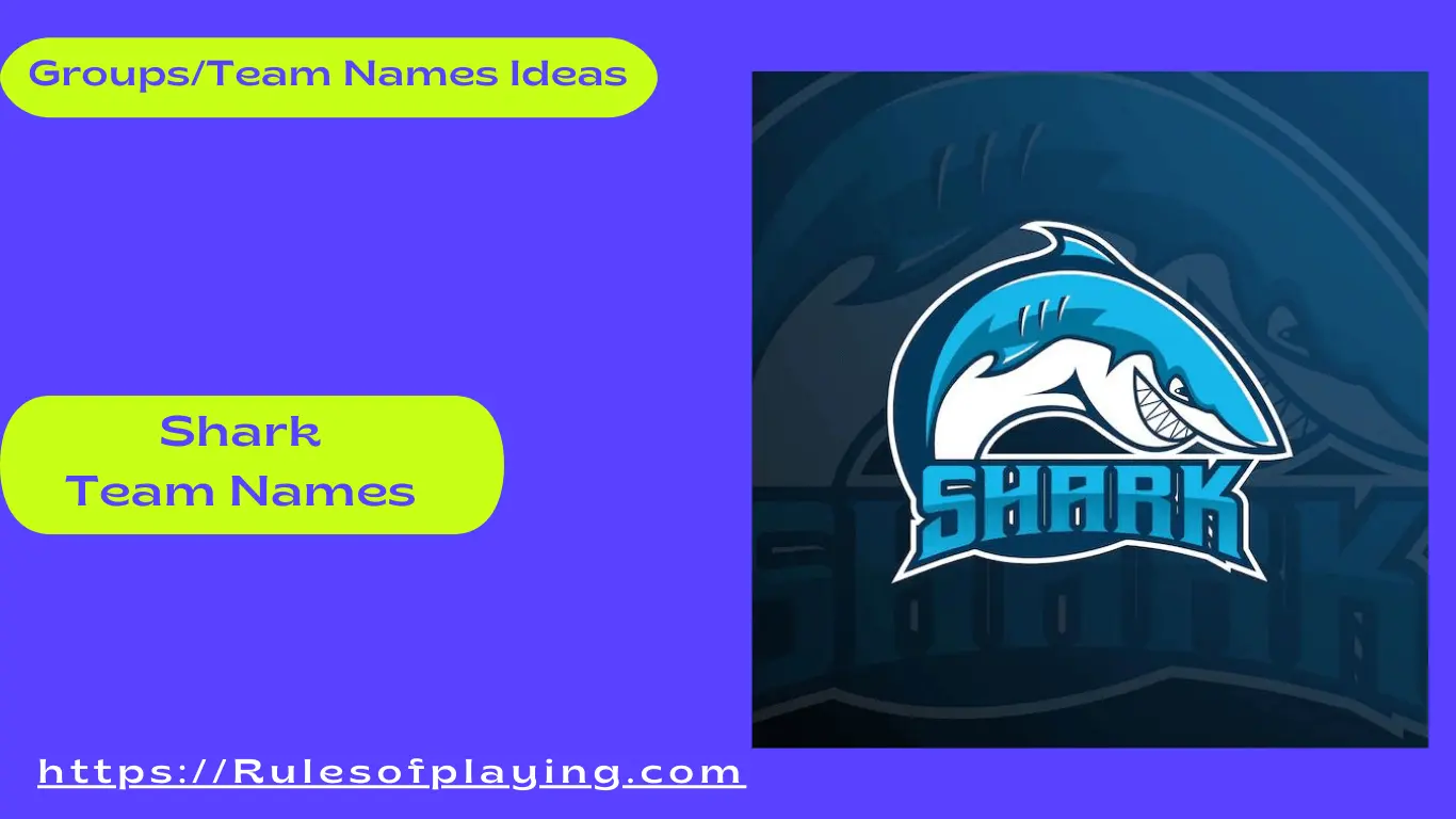 shark team names